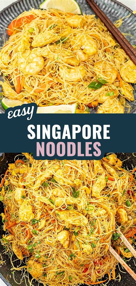 Sizzle up your weeknight dinners with these vibrant Singapore Noodles ...