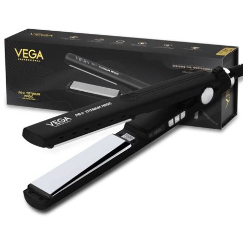 Buy Titanium Hair Straightener Online | Vega Professional