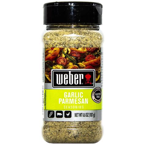 Amazon.com : Weber Garlic Parmesan Seasoning, 6.6 oz : Everything Else