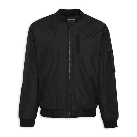 Black Bomber Jacket (3106910) | Identity