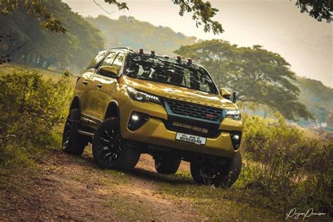 This Modified Toyota Fortuner is Called The Yellow Ghost and Rightly So ...