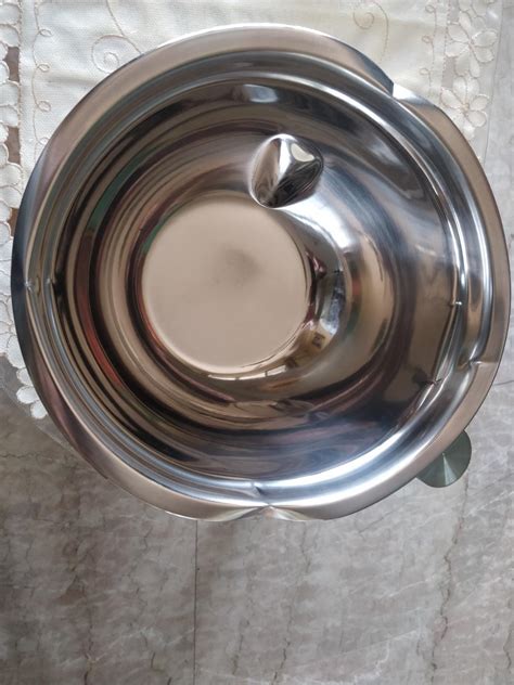 Buy King International Stainless Steel Deep German Mixing Bowl, 26 Cm ...