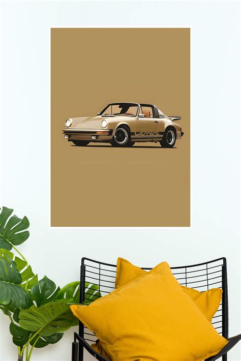 911 Carrera Poster | Cars Posters – The Poster Valley