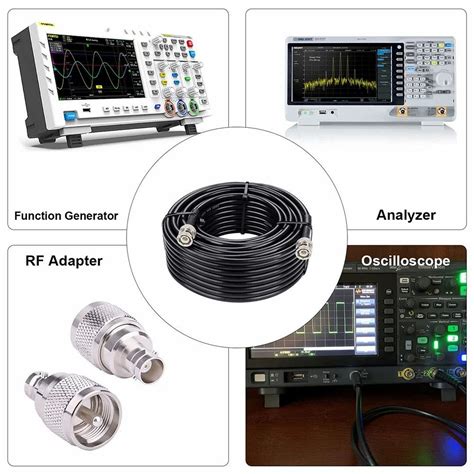 Coaxial Cable - N Male to N Male Plug RF Connector with RG 58 Coaxial ...