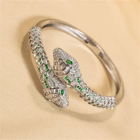 Serpentine Luxury Bracelet by Blingvine