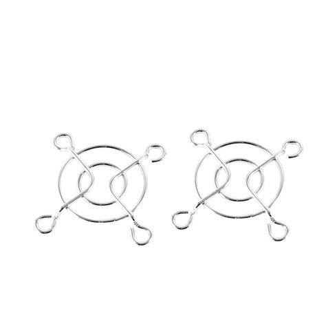 2 Pcs Metal Wire Finger Guard Protect Grill for 40mm PC Cooling Fan ...