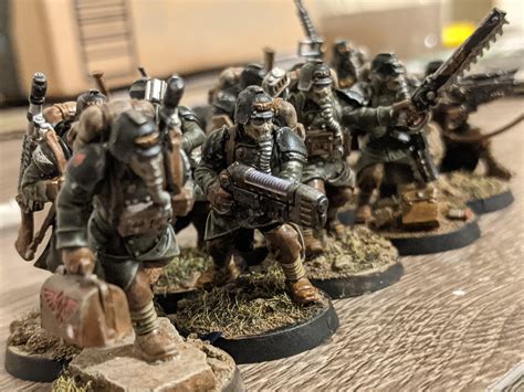 Krieg Kill Team all finished! : r/Warhammer40k