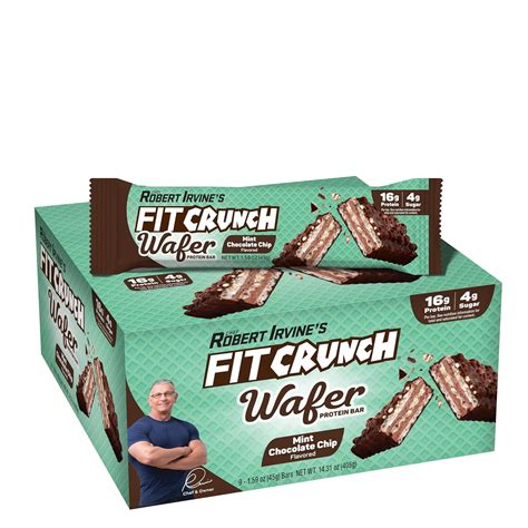 FITCRUNCH Fit Crunch Wafer Protein Bars, Designed by Robert India | Ubuy