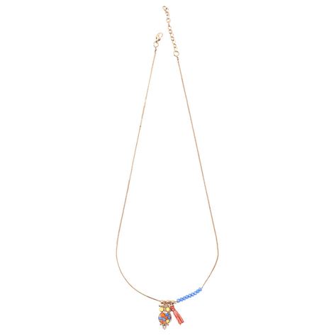 Chumbak Glass and Metal Necklace Others Set for Women (Multicolor ...