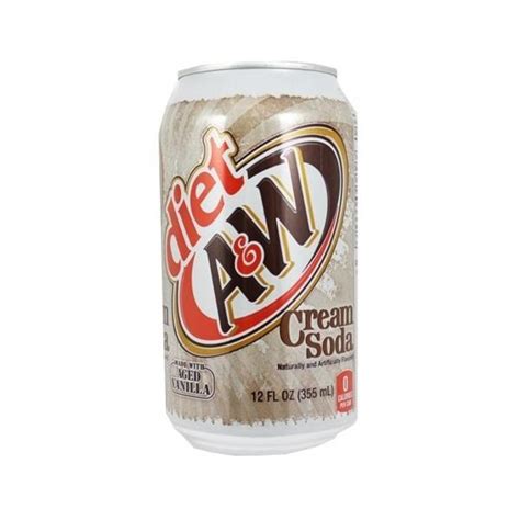 A&W Cream Soda Zero Sugar 355ml | Candy Store