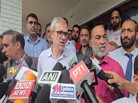 "Our efforts are meant to have united front against BJP": Omar Abdullah ...