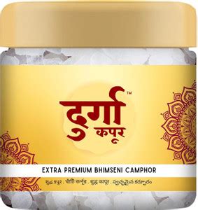 DURGA KAPUR Extra Premium 100% Pure Bhimseni Camphor Organic A++ Grade ...