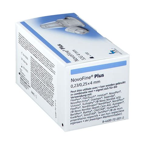 NovoFine® Plus 32g 4mm 100 St - Farmaline