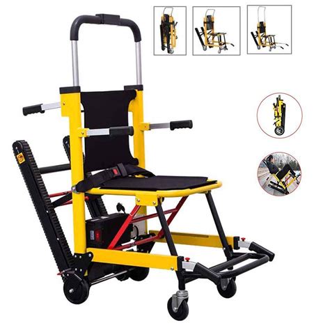 Buy Electric Stair Climbing Wheelchair Crawler Foldable Battery Powered ...