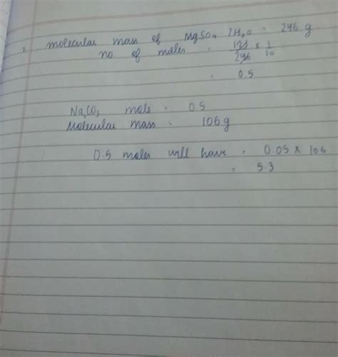 Na2co3 Molar Mass