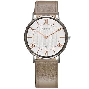 Buy SWADESI STUFF Gallant Knight White Date Dial Premium & Luxurious ...