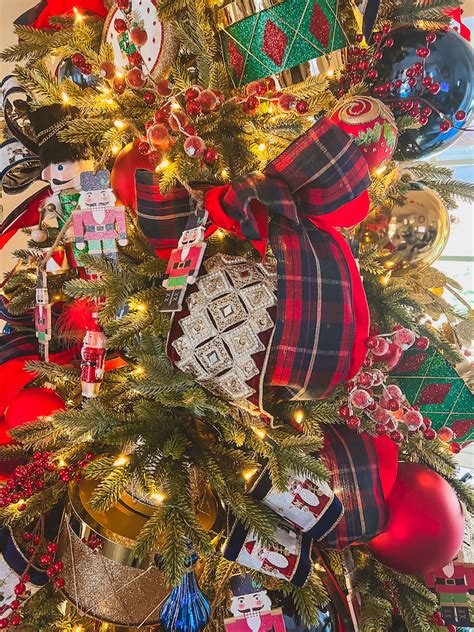 Image result for Christmas Tree Ribbon Tutorial