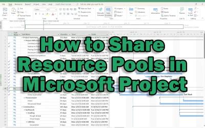 Image result for Microsoft Project Resource Pool