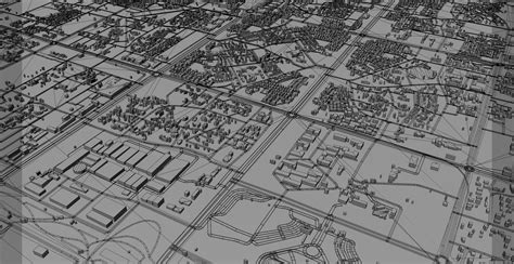 Gandhinagar City Gujarat India 3D Model 20km by 3dstudio