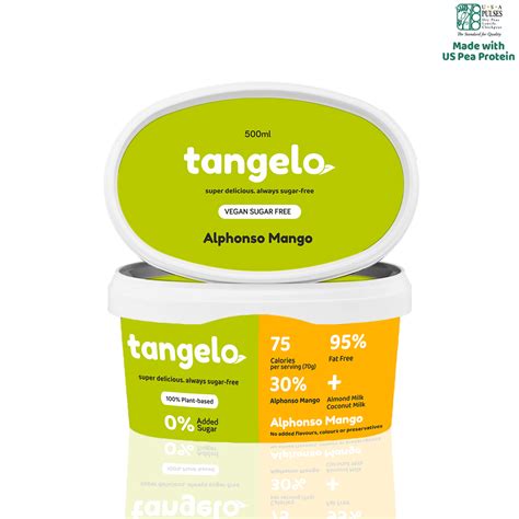 Real Alphonso Mango Ice Cream | 100% Vegan & No Added Sugar ice Cream ...