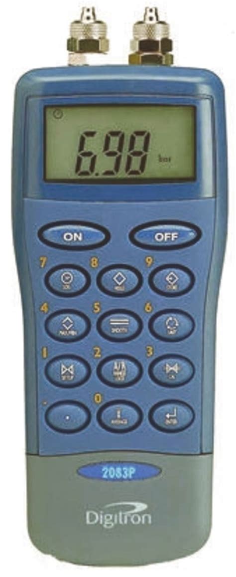 2023P7-7BAR Digitron | Digitron 2000P Differential Manometer With 2 ...