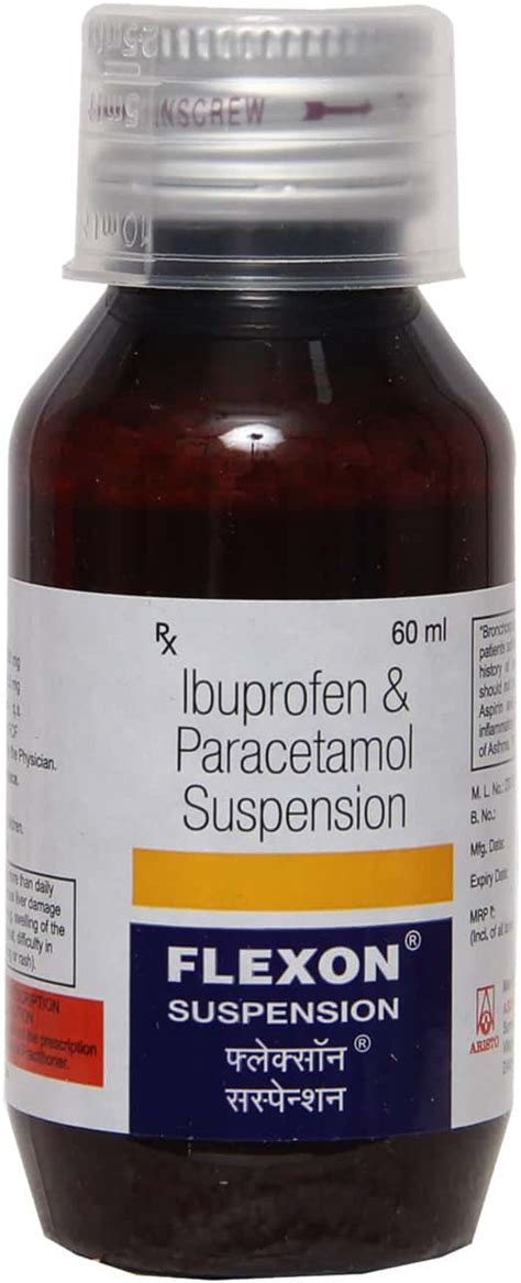 Flexon Suspension: Uses, Side Effects, Price, Dosage & More Info ...