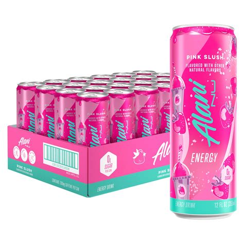 Alani Nu Pink Slush Sugar Free, Low Calorie Energy Drinks | 200mg Caff ...