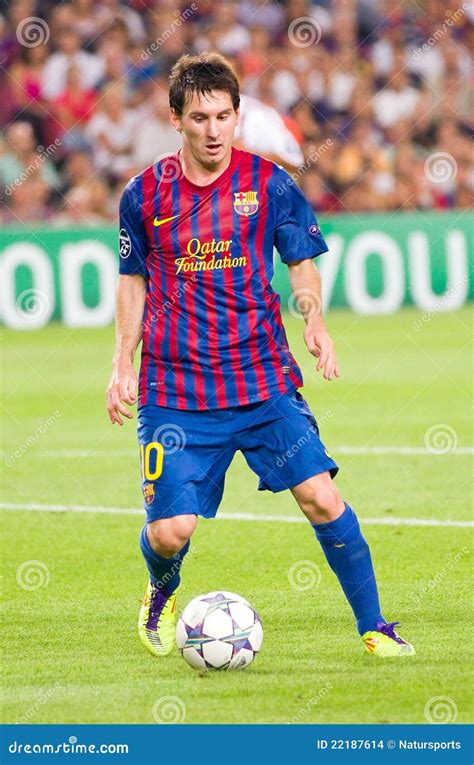 Lionel Messi of FC Barcelona Editorial Stock Image - Image of lionel ...