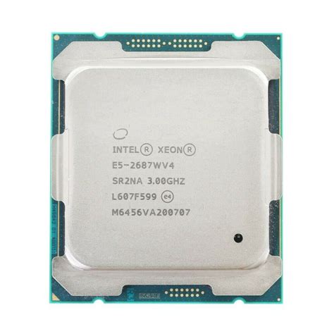 Intel Xeon E5-2687w V4 Cpu 3.0ghz 30m 12 Core 24 Threads Lga2011-3 Tdp ...
