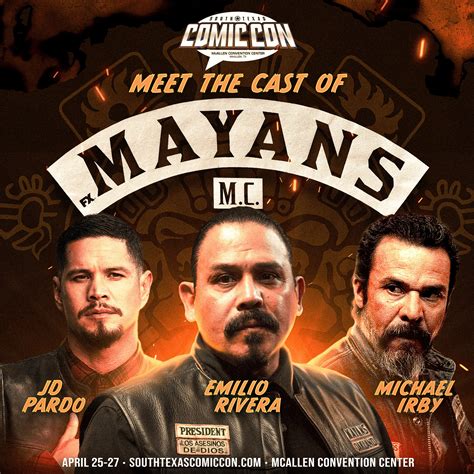 South Texas Comic Con | 🔥 The Mayans are riding into South Texas Comic ...