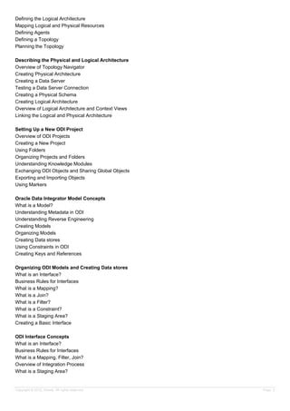 Image result for Oracle Data Integrator Interface