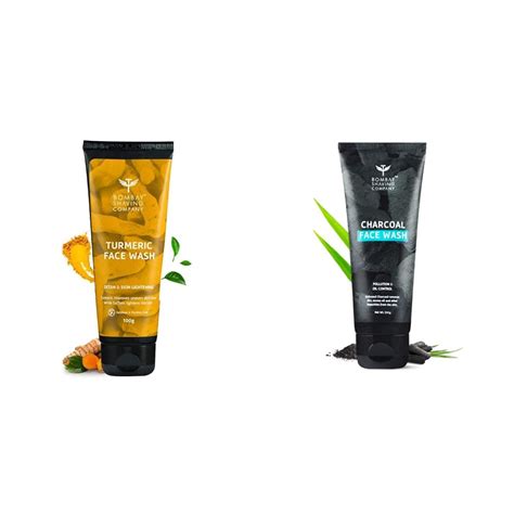 Bombay Shaving Company Turmeric Face Wash for Men & Women- Tan Removal ...