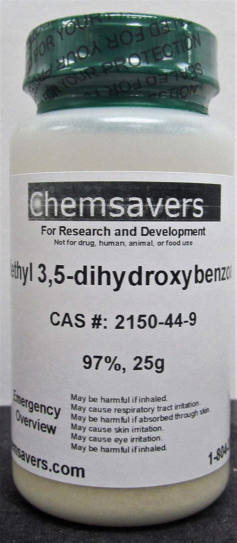 Methyl 3,5-dihydroxybenzoate, 97%, 25g : Amazon.in: Industrial & Scientific