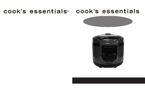 Image result for Cook Essentials Manual