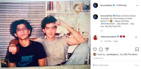 Farhan Akhtar posts childhood picture with birthday boy Hrithik Roshan