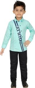 FASHION GRAB Boys Casual Shirt Pant Price in India - Buy FASHION GRAB ...