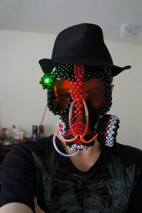 Image result for Kandi Gas Mask Tutorial