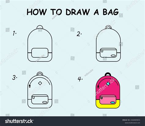How To Make A Bag Drawing at Lorelei Rios blog
