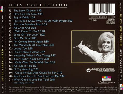 Image result for Dusty Springfield Hits Collection