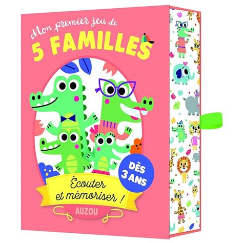 Buy Jeux de cartes Auzou: Mon premier jeu des 5 familles Online at ...