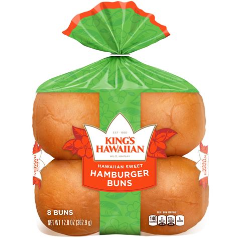 King's Hawaiian Sweet Hamburger Buns | FreshDirect