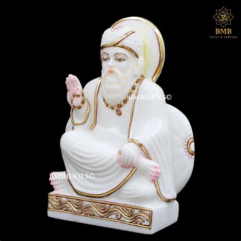 Marble Guru Nanak Dev Statue made in Makrana Marble in 12inches – BMBIDOLS