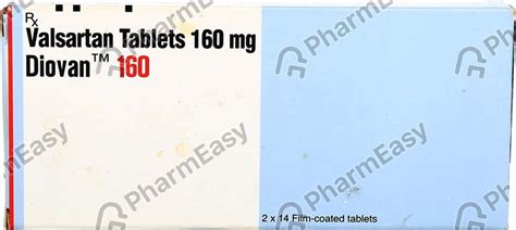Diovan 160 MG Tablet (14): Uses, Side Effects, Price & Dosage | PharmEasy