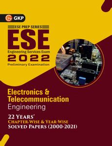 UPSC ESE 2022 : Electronics & Telecommunication Engineering - Chapter ...
