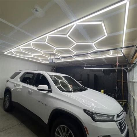 Led Hexagon Garage Lights Honeycomb For Workstation | Ubuy India
