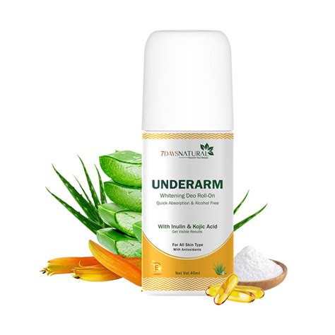 Best underarm roll on for beautiful Underarms | 7Days Natural