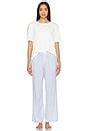 eberjey Nautico Boxer Pant in Wedgewood Blue & White | REVOLVE