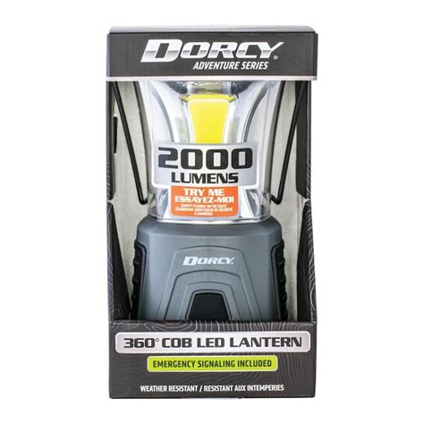 DORCY 2000-Lumen LED Camping Lantern with Batteries Included 41-3119 at ...