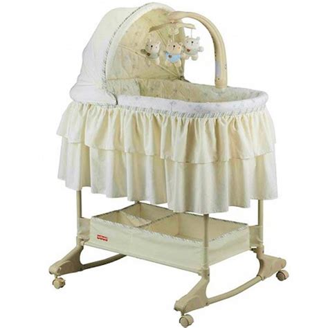 Big Hugs Nursery Rocking Bassinet (Cream) : Amazon.in: Baby Products