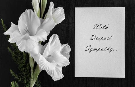 How To Sign A Deepest Sympathy Card at Lara Caley blog
